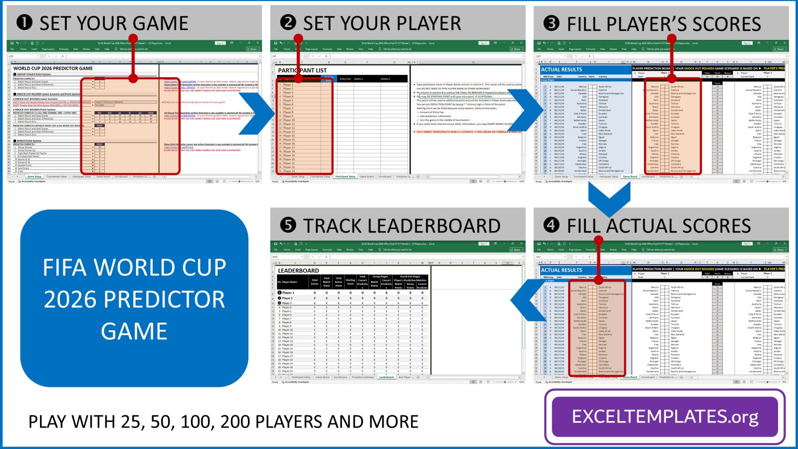 2026 World Cup Predictor Game Template